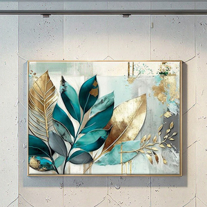 Mintura grande parete Art Poster astratto digitale stampato 'F' pittura foglia d'oro decorazione <span class=keywords><strong>per</strong></span> la casa <span class=keywords><strong>tela</strong></span> <span class=keywords><strong>per</strong></span> ufficio <span class=keywords><strong>soggiorno</strong></span> - Product Image 5