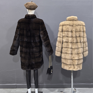 <span class=keywords><strong>Cappotto</strong></span> in Vera Pelliccia da <span class=keywords><strong>Donna</strong></span>, un Caldo e Naturale <span class=keywords><strong>Cappotto</strong></span> in <span class=keywords><strong>Visone</strong></span> per Autunno e Inverno, Giacca in Pelliccia di <span class=keywords><strong>Visone</strong></span> Personalizzazione all'Ingrosso - Product Image 4