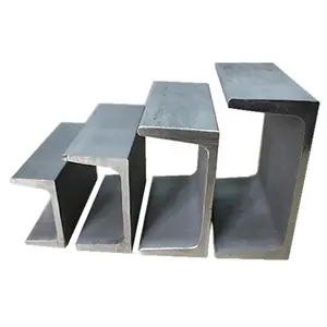 Estructura de acero UPN U/C Canal 10mm tamaños hierro