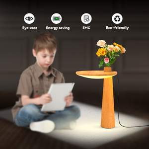 Lampu tiga warna ek buatan tangan untuk malam hari: mawar segar di dalam vas tanam dengan cepat meningkatkan suasana. - Product Image 1