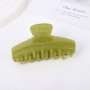Pinza para el pelo grande con diseño de tiburón, personalizable, con logotipo, elegante, brillante, para rizos en la parte trasera de la cabeza - Product Image 6
