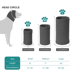 Serre-oreille anti-bruit pour chiens, accessoire coiffure pour animaux petits à grands, soulagement de l'anxiété, capuchon pour chiens, calme, Protection contre le bruit - Product Image 3