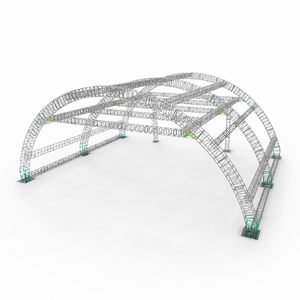 Plataforma Modular de Aluminio Resistente a la Lluvia, Diseño Personalizado, Forma Cuadrada, Capacidad de Carga de 500 kg, para Eventos, Conciertos, <span class=keywords><strong>Alquiler</strong></span>, Fábrica - Product Image 2