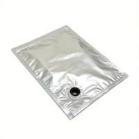 Poche souple BIB en aluminium et PE avec bec verseur aseptique, qualité alimentaire, étanche, pour vodka, whisky, vin, jus, lait