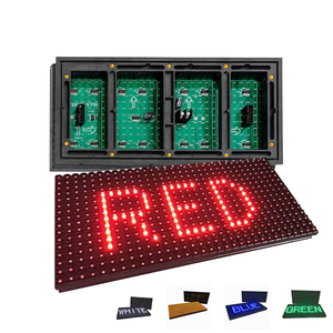 โมดูลหน้าจอ LED แบบเลื่อนสีเดียว PH10 DIP 546 สำหรับใช้งานกลางแจ้ง โมดูลหน้าจอแสดงโลโก้<span class=keywords><strong>โฆษณา</strong></span> - Product Image 3