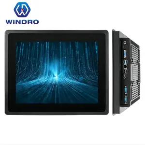 Windro 17 19 Inch x86 Công Nghiệp Không Quạt Mini Box Bảng Điều Chỉnh PC Barebone Win11 Linux Unix Hệ Thống Nhúng Bo Mạch Chủ Máy Tính N100