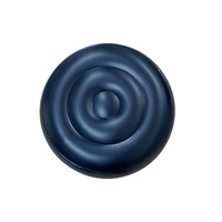 Chaise gonflable en PVC floqué à prix abordable pour enfants, repose-pieds en plastique