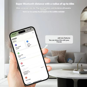 Localizador GPS de Plástico Ultrafino Vision con Logotipo Personalizado para Cartera, Bolso, Coche y Pasaportes - Compatible con iOS, Control de Aplicaciones de Seguimiento en Tiempo Real - Product Image 4