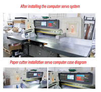 Nuevo Sistema de Control CNC para Cortadora de Papel NanTong, Pantalla Táctil Completa, Controlador de Programación, Alta Productividad para Impresión de Postales
