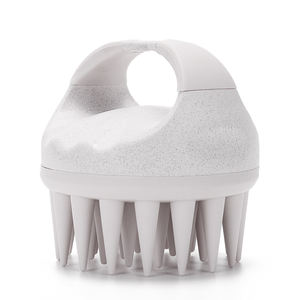 Productos de belleza Masajeador de cuero cabelludo Cepillo de baño Champú de silicona suave Cepillo masajeador de cabeza de cuero cabelludo - Product Image 4