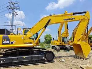 Excavatrice Komatsu d'occasion PC400/PC400-6/PC400-7, équipement de construction hydraulique de 40 tonnes, moteur Isuzu, boîte de vitesses, pompe - modèle 2023 - Product Image 3