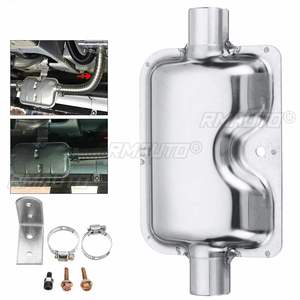 1/2/4 ensembles de silencieux d'échappement de 24 mm pour chauffages de stationnement diesel Webasto Eberspacher avec supports - Product Image 2