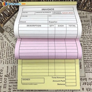 Custom Sales Order <strong>Book</strong> <strong>Receipt</strong> Invoice <strong>Books</strong> <strong>Duplicate</strong> Carbonless Copy Paper Delivery Note <strong>Book</strong> 50 Sets - Product Image 1