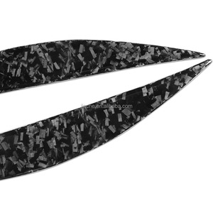 Lot de 2 pièces de couvre-chef en carbone forgé pour <span class=keywords><strong>BMW</strong></span> série 3 F30 2012-2018, décoration de voiture - Product Image 4