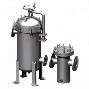 Sanitary small honey processing 304/ 316 stainless steel filter housing for removing the pollen and particles in honey