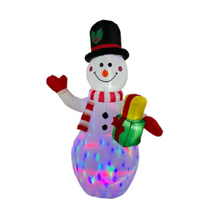 Hochwertige Weihnachts dekorationen im Freien <span class=keywords><strong>Blow</strong></span> <span class=keywords><strong>up</strong></span> Doll Infla table Christmas Snowman - Product Image 6