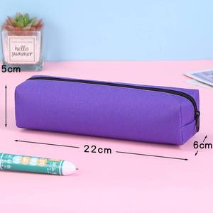 Estuche para Lápices Directo de Fábrica, Bolsa de Papelería Escolar, Estuche para Lápices de Tela Oxford con Cierre, Estuche para Lápices de Colores, Estuche Personalizado para Lápices - Product Image 1