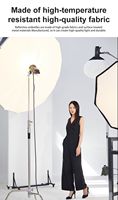 Parapluie Réflecteur Parabolique Godox UB-85W 105W 130W UB-165W avec Diffuseur en Tissu pour Éclairage de Studio