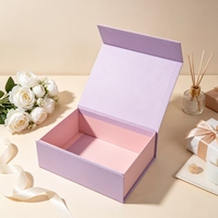 Scatola Regalo Pieghevole Monopezzo per Cosmetici Skincare con Chiusura Magnetica a Ribalta, Confezione Personalizzata con Stampa, Design a Libro