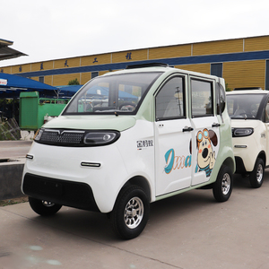 KEYU Autos Eléctricos de Baja Velocidad, <span class=keywords><strong>Cuatro</strong></span> Puertas, <span class=keywords><strong>Cuatro</strong></span> Asientos, para Adultos, Auto Eléctrico Pequeño de 4 Ruedas - Product Image 5