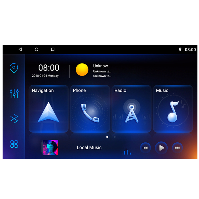 Dashboard Car Dvd Player 1 Din Android Car Radio 10/9/7 Inch Touch Screen Navigators Car Dvd Player