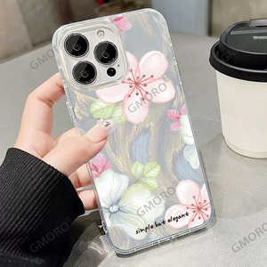 เคสโทรศัพท์มือถือแบบใสกันกระแทกสำหรับผู้หญิง รุ่น 17/16 Pro Max คุณภาพสูง ผลิตจากเส้นใยขนนก - Product Image 2