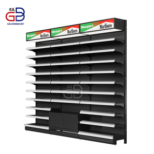 New Lightweight Metal Acrylic <strong>Cigarette</strong> <strong>Shelf</strong> In Combination With Floor Cabinets And Light Boxes <strong>for</strong> Tobacco Specialty Stores - Product Image 1