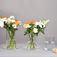 Vase à Fleurs en Verre Vintage Nordique pour Décoration d'Intérieur OEM/ODM Vente en Gros de Bocaux à Poissons de Diverses Tailles pour Bureau et Centre de Table de Mariage