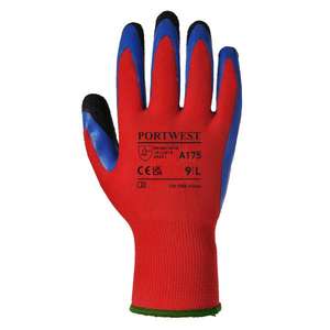 PORTWEST - A175R4RM Duo-Flex rojo/azul guante-EAN 5036108259212 GUANTES - Product Image 1