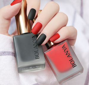 Offre spéciale, vernis à ongles UV givré multicolore, à base d'eau, sans cuisson, blanchissant, vernis à ongles pelable à surface mate à séchage rapide - Product Image 2