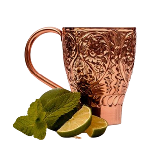 Avantages pour la santé Ayurveda Brillant Poli Bière et Vin Boisson En Métal Cuivre Tasse pour Boissons Serveur Camping Utilisation En Plein Air - Product Image 3