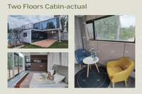 Contenedor Portátil Impermeable de EPS de 20 pies/40 pies, Cabina de Oficina Modular Prefabricada para Instalación Rápida y Uso en Edificios de Oficinas