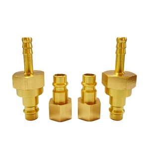 Raccordo Rapido Pneumatico in Ottone Tipo Tedesco G1/4 per Compressori e Utensili ad Aria, Vendita Calda - Product Image 5