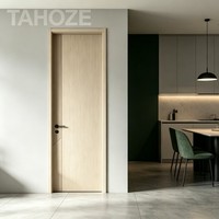 Porte en panneau moulé sur mesure pour appartement, hôtel, bureau, bâtiment commercial, design moderne minimaliste, porte de chambre OEM ODM