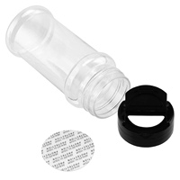 Barbecue Stockage Rechargeable Sucre Sel Café Épice Poudre Distributeur Cuisine Dredge Shaker En Plastique Poivre Bouteille pour La Maison