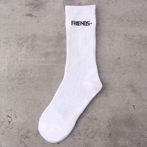Calcetines de hombre <span class=keywords><strong>Vlone</strong></span> European and American Street Skateboard Orange Big V Tide Brand Ins Cotton Women Medias Pareja - Product Image 6