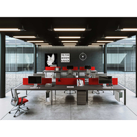 Bureau de direction de haute qualité Vente directe d'usine populaire Mobilier de direction