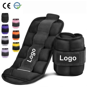 VIGFIT 2026 Pesas de Tobillo Ajustables con Logotipo Personalizado de Fábrica, Pesas de Arena para Brazos y Piernas, Accesorios de Fitness para Gimnasio en Casa - Product Image 1