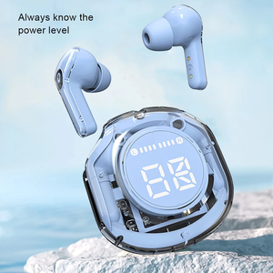 Neue Air39 Bluetooth 5.3 Ohrhörer, transparent, modisch, mit Geräuschunterdrückung, True Wireless Stereo In-Ear-Kopfhörer, TWS-Ohrhörer - Product Image 2