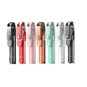 Fantaisie 3-en-1 Bâton De <span class=keywords><strong>Selfie</strong></span> Intégré Coloré Smartphone <span class=keywords><strong>Perche</strong></span> avec Lumière LED Trépied En Acier Inoxydable Baton De <span class=keywords><strong>Selfie</strong></span> Con Luz - Product Image 2