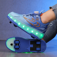 Patins à roulettes à 4 roues personnalisables pour enfants, garçons et filles, avec semelle intermédiaire en TPR pour une utilisation en extérieur