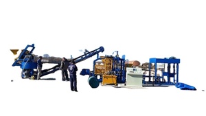 Machine semi-automatique QT4-25S pour la fabrication de blocs creux et de pavés, très demandée en Afrique du Sud - Product Image 5