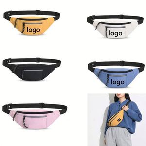 2024 Hot Sale Outdoor Waterproof Canvas <b>Crossbody</b> Oem Fanny Pack Colorful Custom Logo Bum Belt Running Waist <b>Bag</b> for <b>Men</b> - Product Image 2