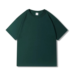 Vendita calda T-shirt con <span class=keywords><strong>stampa</strong></span> <span class=keywords><strong>personalizzata</strong></span> peso massimo 300gsm t-shirt in cotone organico bianco bianco bianco Unisex Tshirt Presse - Product Image 4