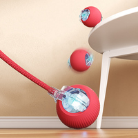 Nouvellement amélioré à la mode Smart Pet Toy automatique interactif Silicone USB chargeur chat boule roulante pour chats et chiens