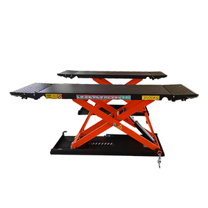 Promotion : É<span class=keywords><strong>l</strong></span>évateur à ciseaux hydraulique portable <span class=keywords><strong>de</strong></span> 3,5 tonnes à levée moyenne pour ateliers automobiles et garages - Product Image 2