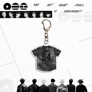 พวงกุญแจอะคริลิคพิมพ์ลายเสื้อยืด Kpop World Tour Arirang In Japan ของที่ระลึกสำหรับแฟนคลับ จิน จีมิน ชูก้า เจโฮป เจเค - Product Image 2