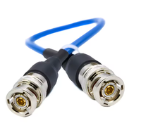 Cable coaxial TRB 1553B Bus Jumper TRX316 Línea de prueba de tres pines macho doble para comunicación TRIAX BNC Material de cobre