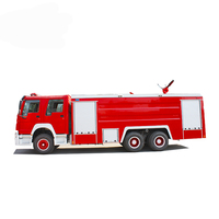 6*4 12 -15 tonnes Offre Spéciale feu camion conduite à droite l'eau et mousse camion