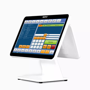 Hbapos Máy tính để bàn thiết bị đầu cuối <span class=keywords><strong>Pos</strong></span> Nhà máy <span class=keywords><strong>POS</strong></span> Chất lượng cao Thiết bị đầu cuối với màn hình kép - Product Image 1